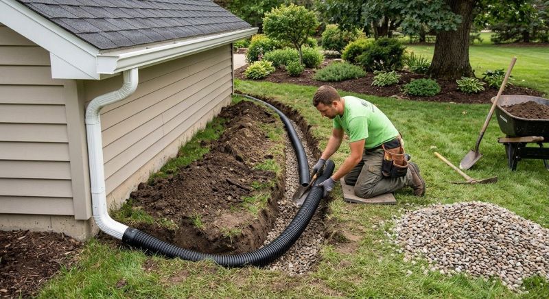 Drainage Sloping in Atlanta, GA