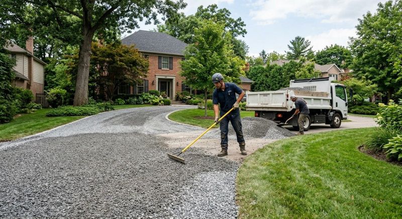 Gravel Laying in Waldorf, MD
