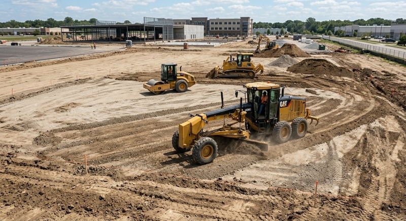 Parking Lot Gravel Repair in South Houston, TX