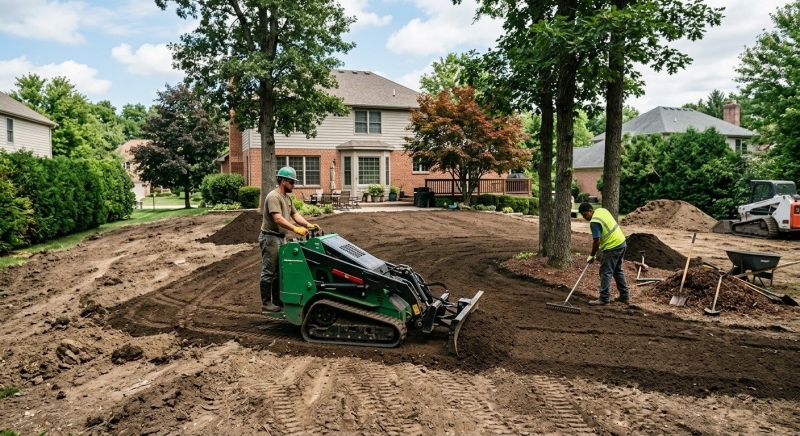 Yard Sloping in Salt Lake City, UT